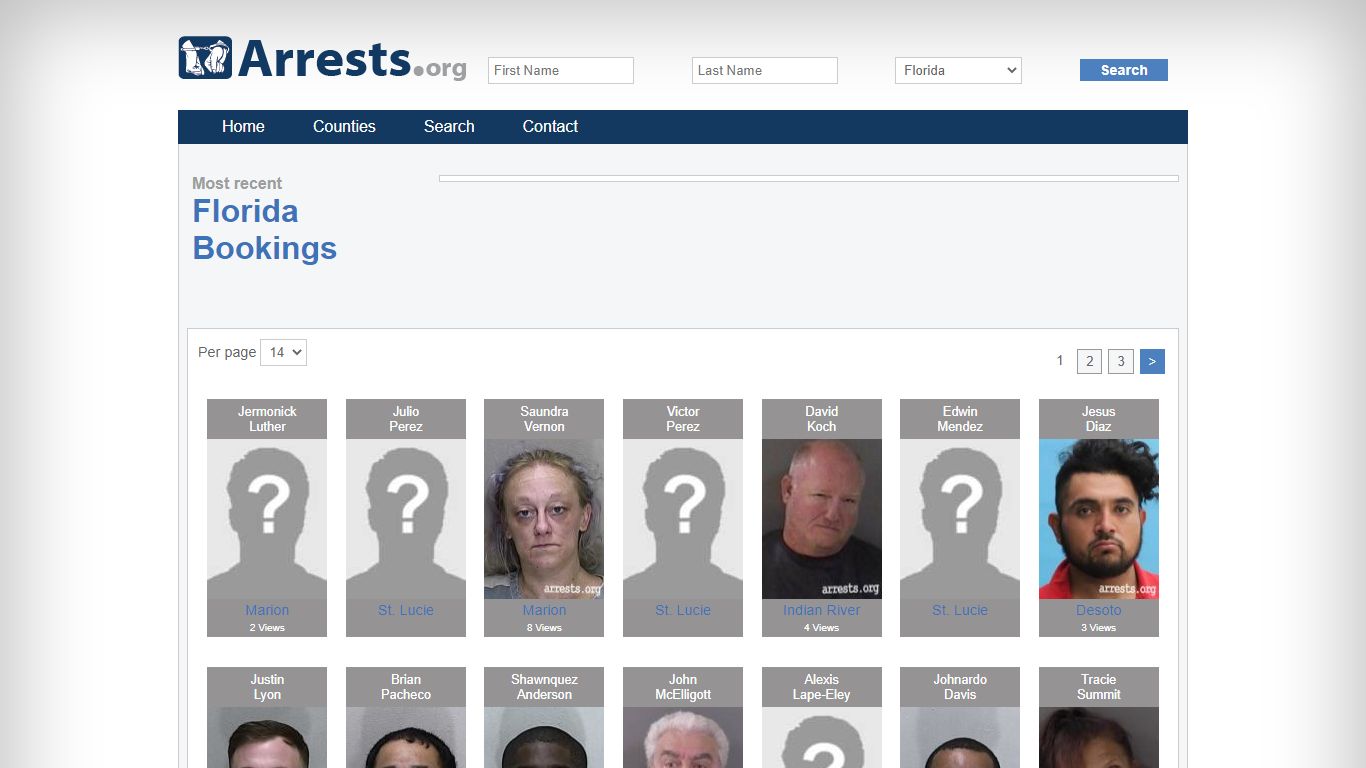 Florida Arrests and Inmate Search